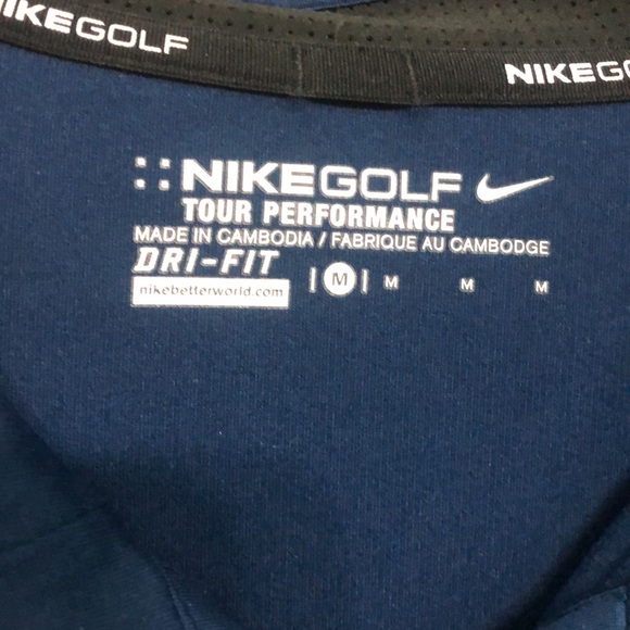 NikeGOLF Dri-Fit TOUR PERFORMANCE jersey SHIRT LongSlv Like New - Picture 4 of 6